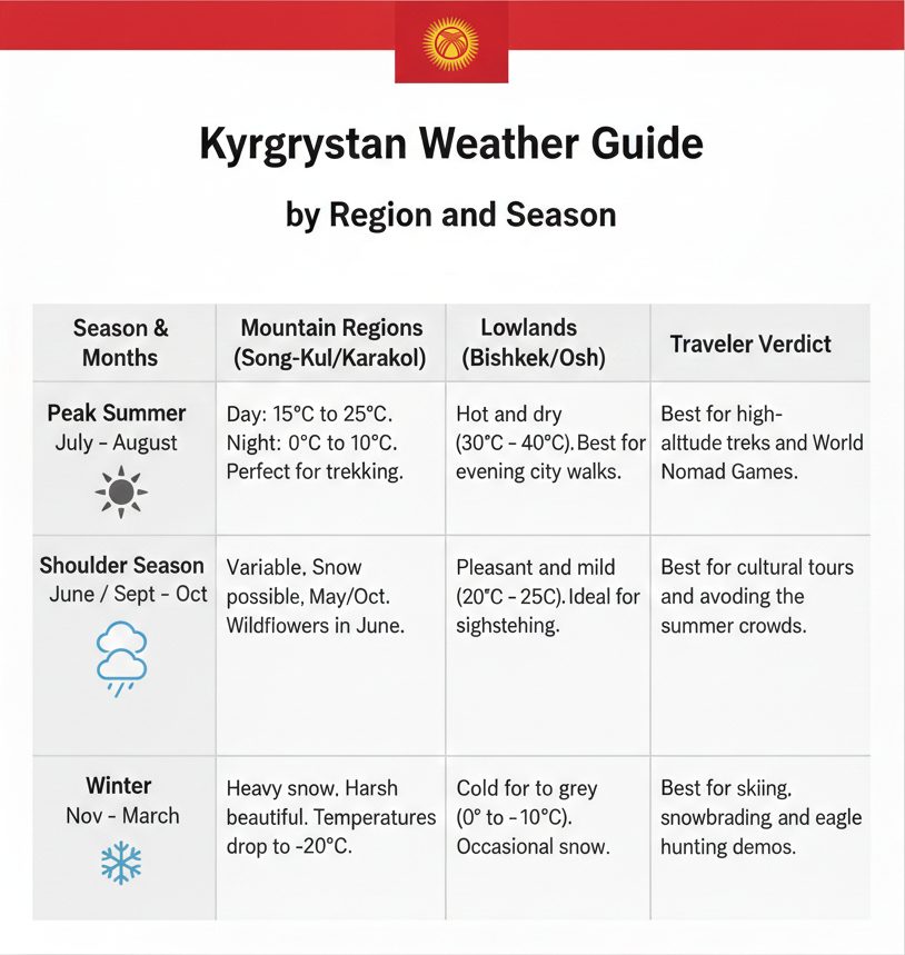 Kyrgyzstan Weather