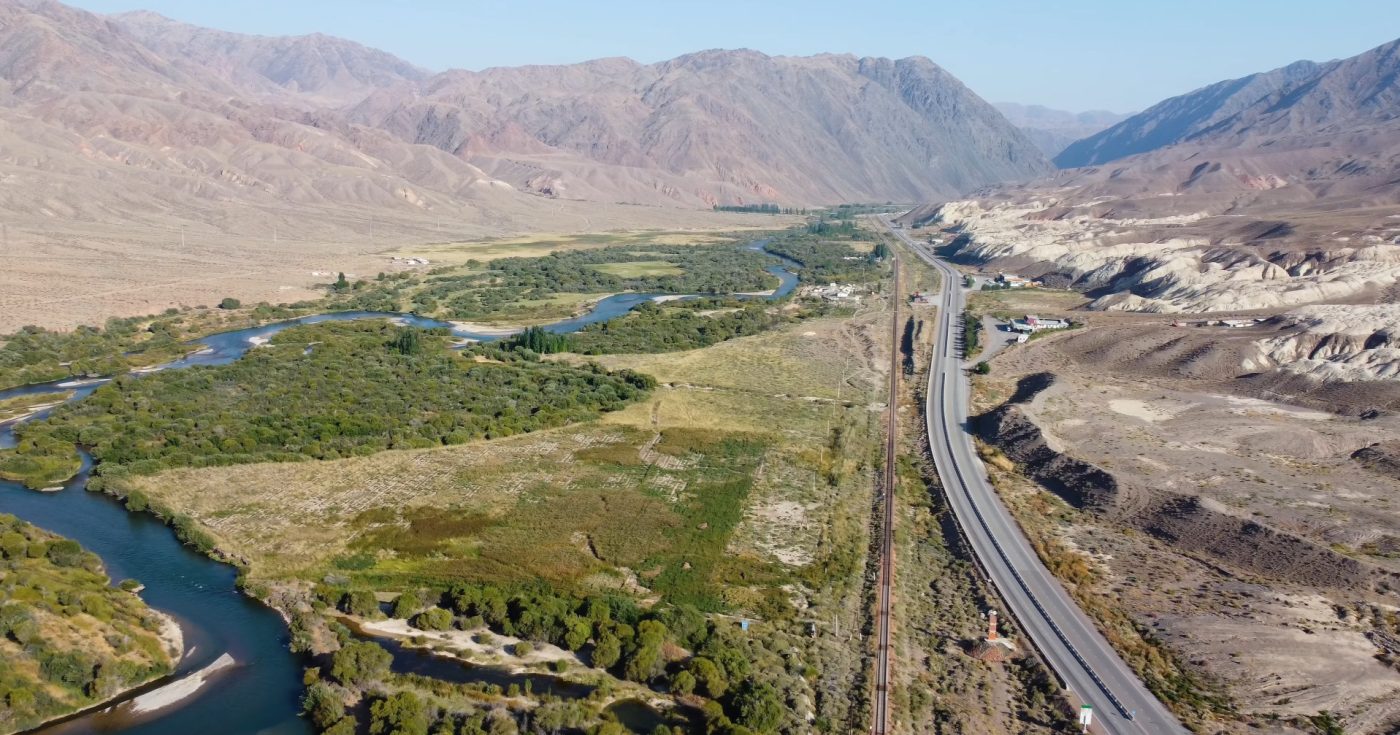 Issyk Kul road