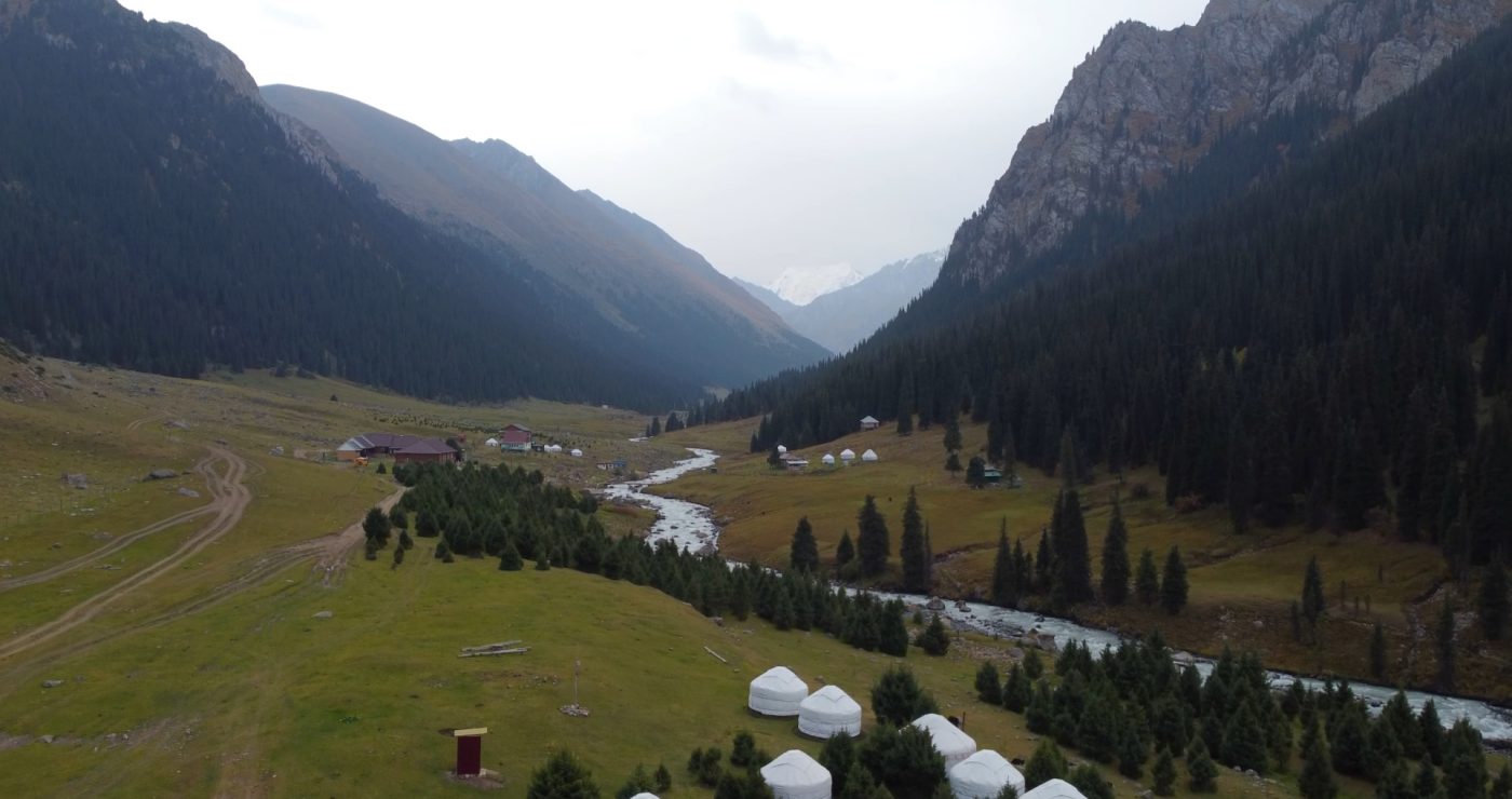 Issyk Kul road