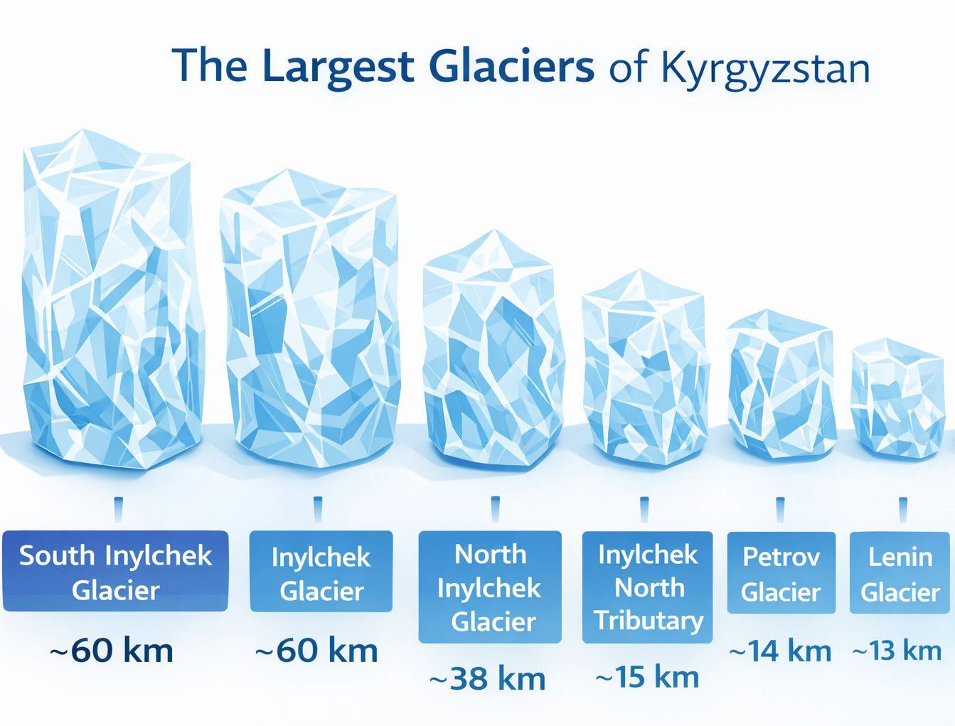 Major Glaciers