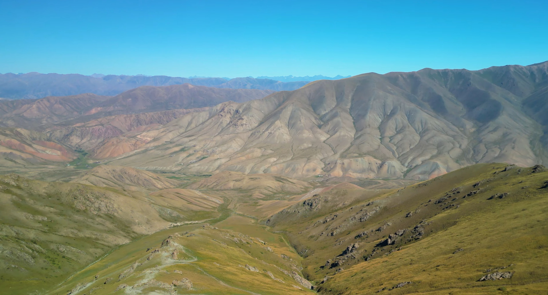 Road to Song Kul
