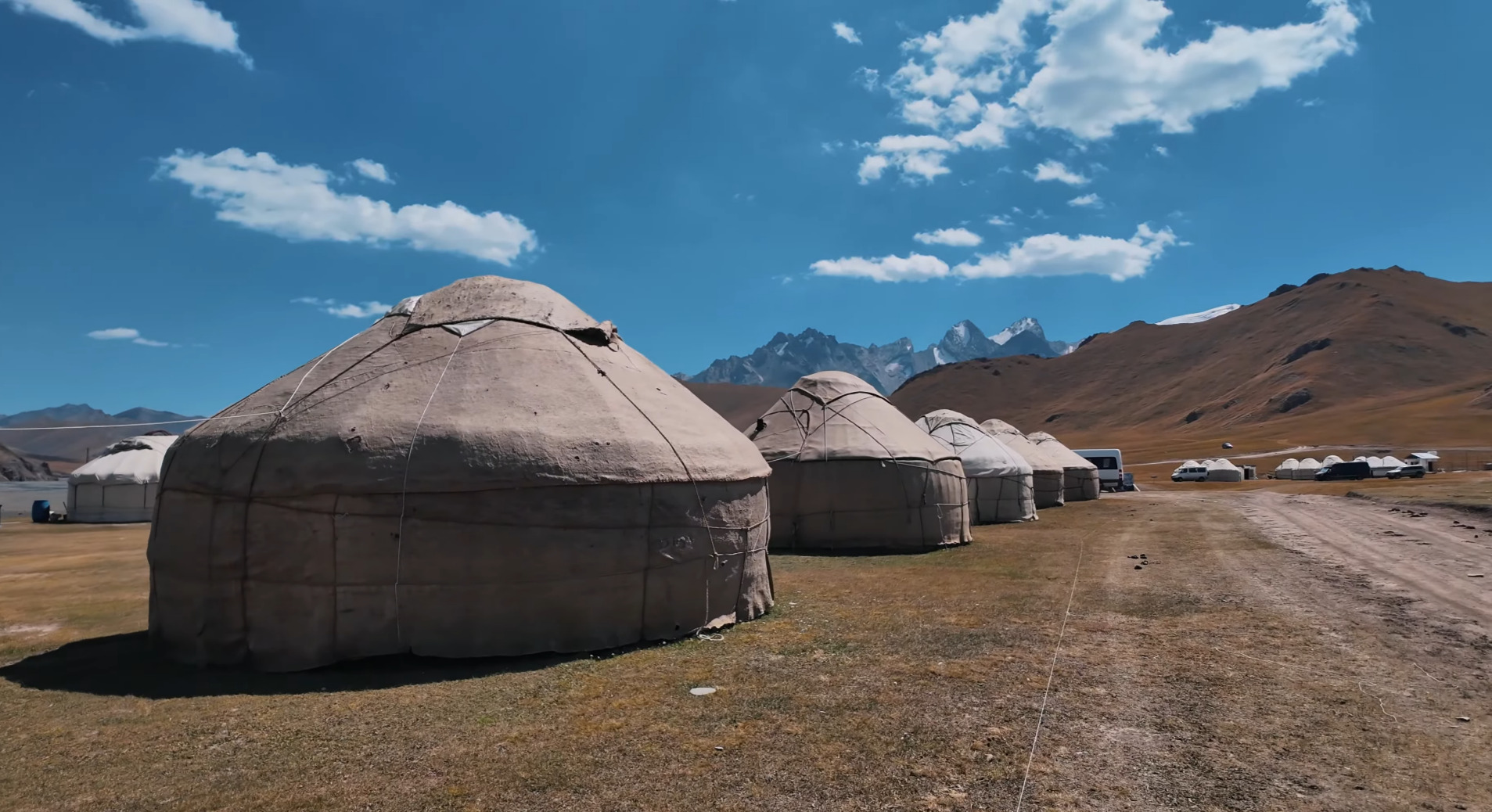 The yurt camps
